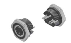 MD03SG - DELTRON Device socket/Mini-DIN 3 -pin 3P SPQ:100